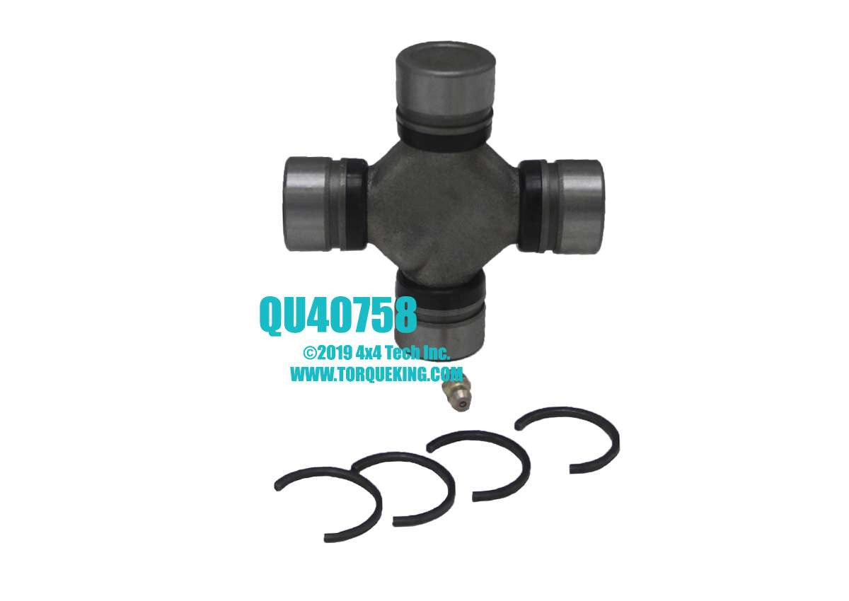 QU40758 Greaseable Driveshaft U-Joint for AAM 1344, S44 or 3R Series Torque King 4x4