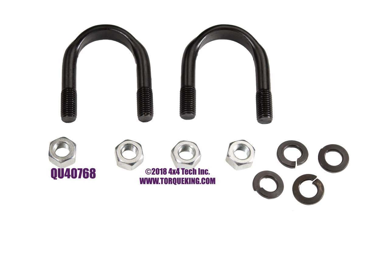 QU40768 1310, 1330 Driveshaft U-Bolt Kit Torque King 4x4