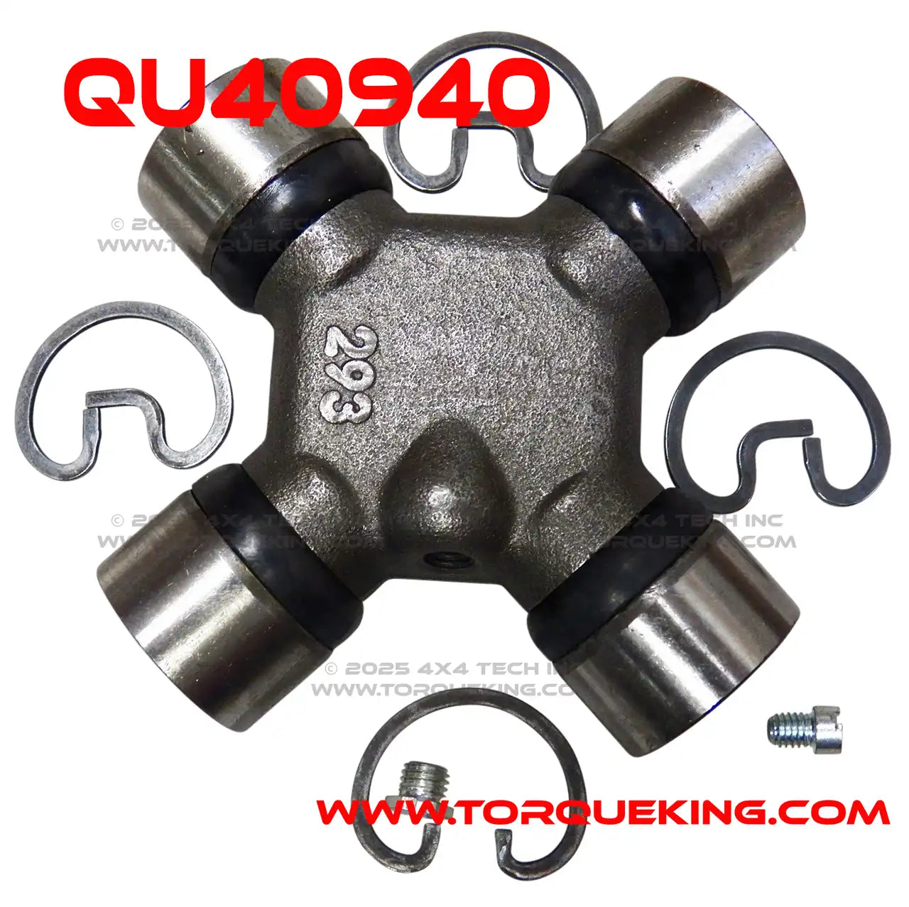QU40940 1330 Series EZ-Grease External Snap Ring U-Joint Torque King 4x4