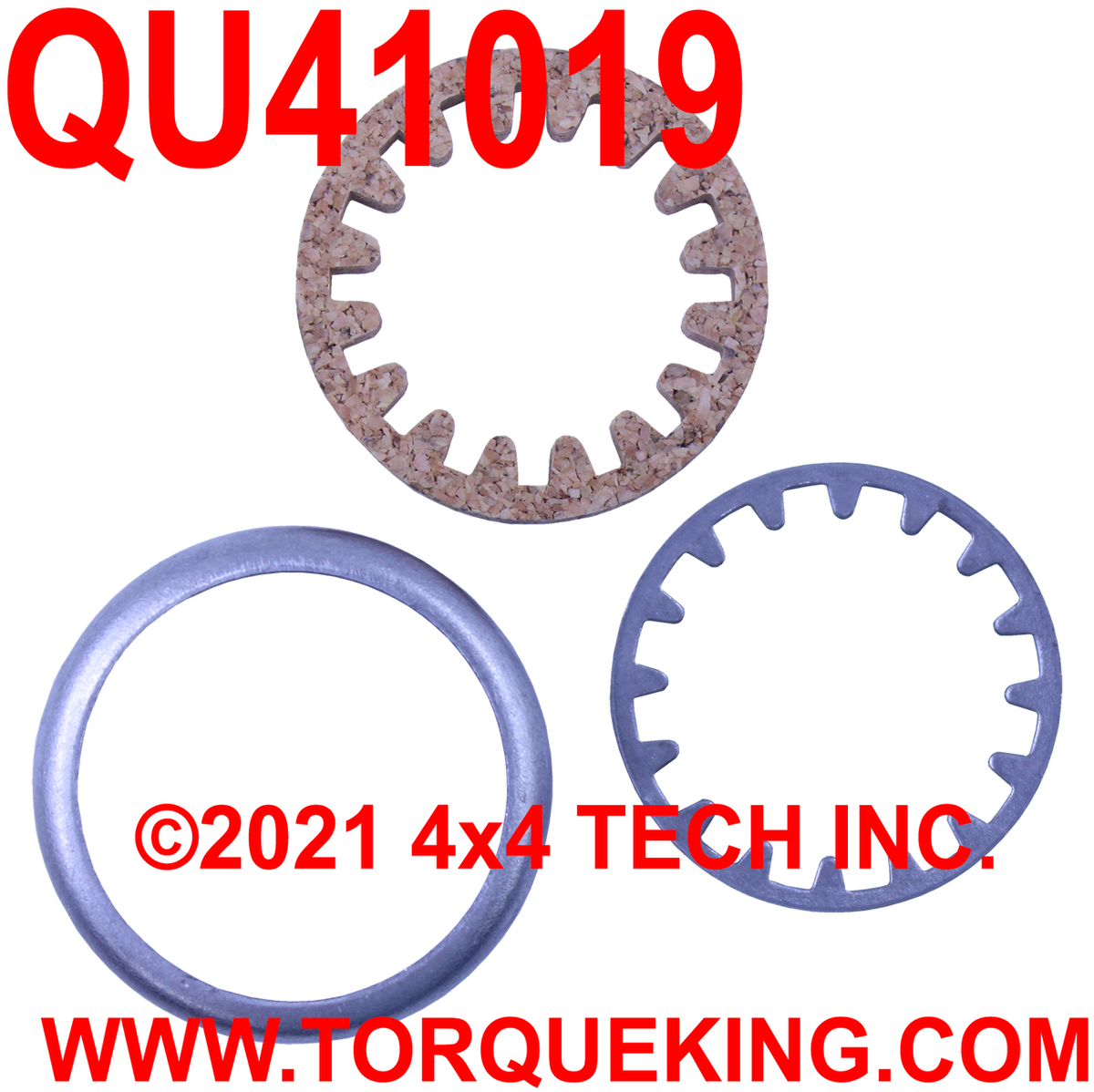 QU41019 1.5"x16 Spline Yoke Seal Torque King 4x4