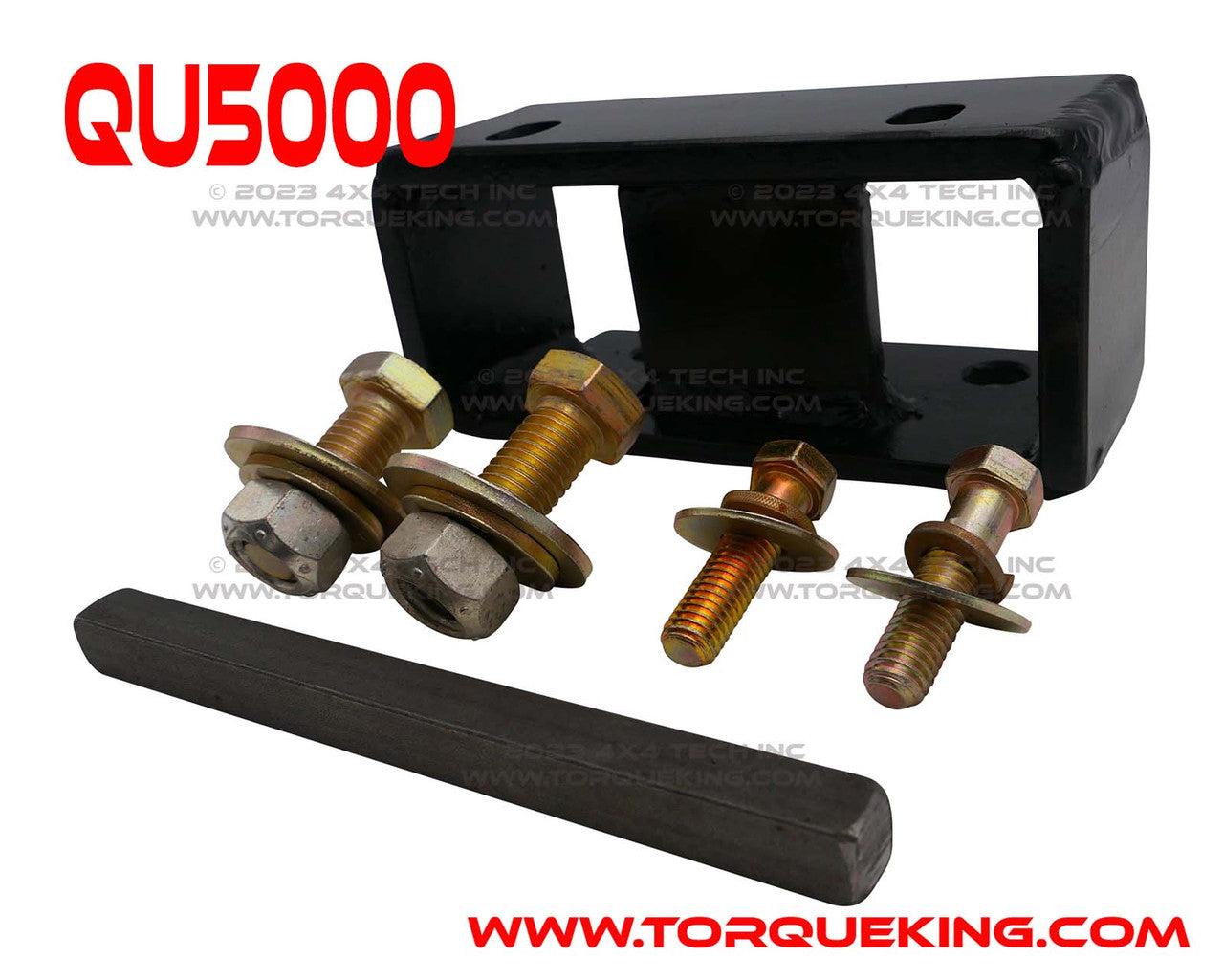 QU5000-KIT HD Transmission Mount Adapter Kit for 1989-1993 Dodge NV4500 Conversions Torque King 4x4