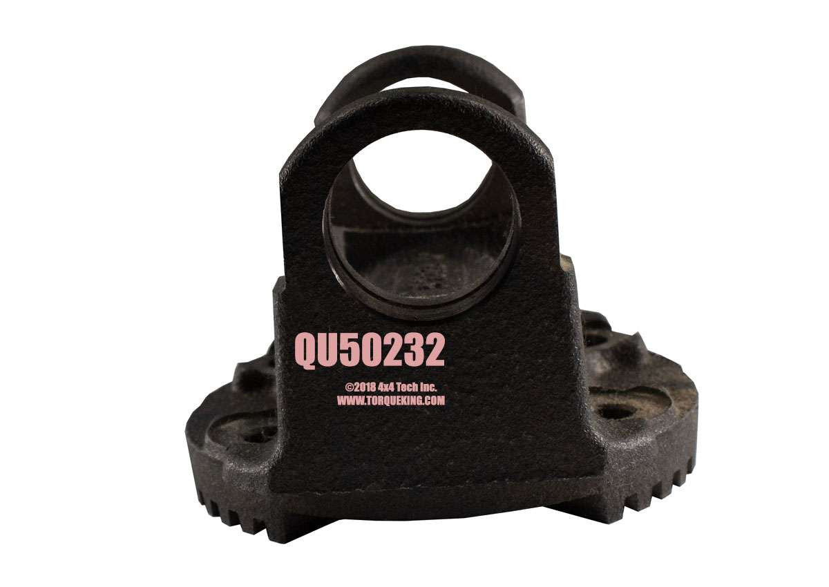 QU50232 Front Driveshaft Saginaw Type Serrated Flange Yoke Torque King 4x4