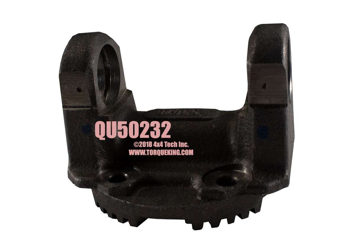 QU50232 Front Driveshaft Saginaw Type Serrated Flange Yoke Torque King 4x4