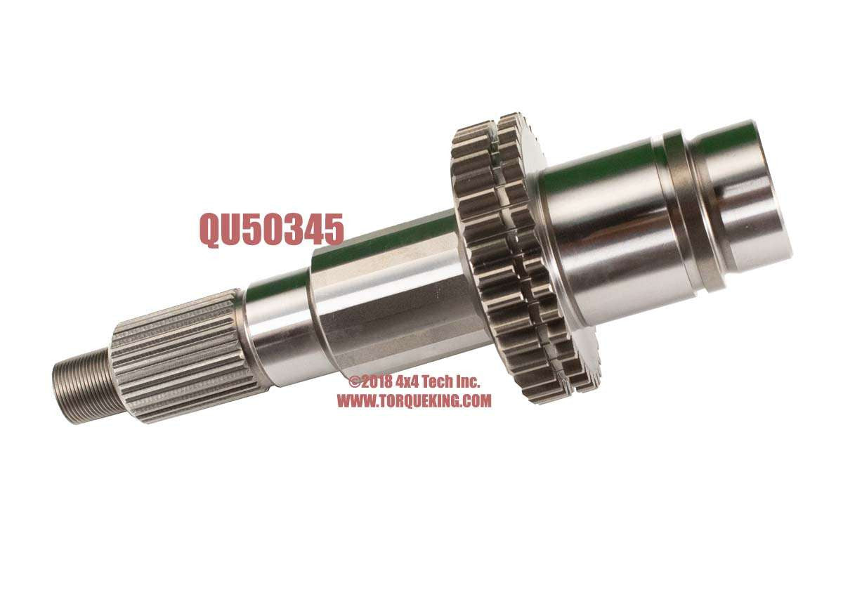 QU50345 32 Spline Front Output Shaft for NP205 Transfer Cases Torque King 4x4