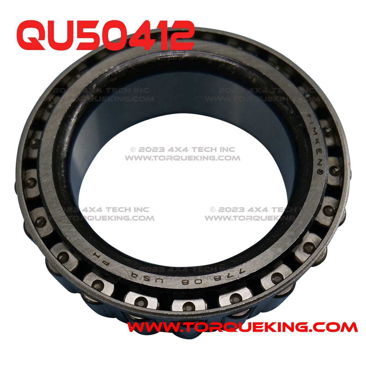 QU50412 Timken Taper Wheel Bearing for Front and Rear Axles Torque King 4x4