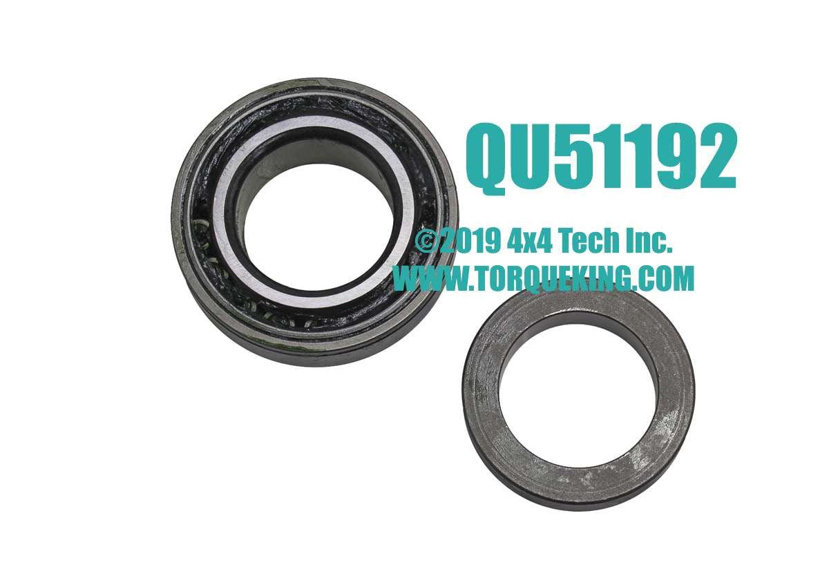 QU51192 Timken Rear Wheel Bearing with Lock Ring for Semi-Float Axles Torque King 4x4