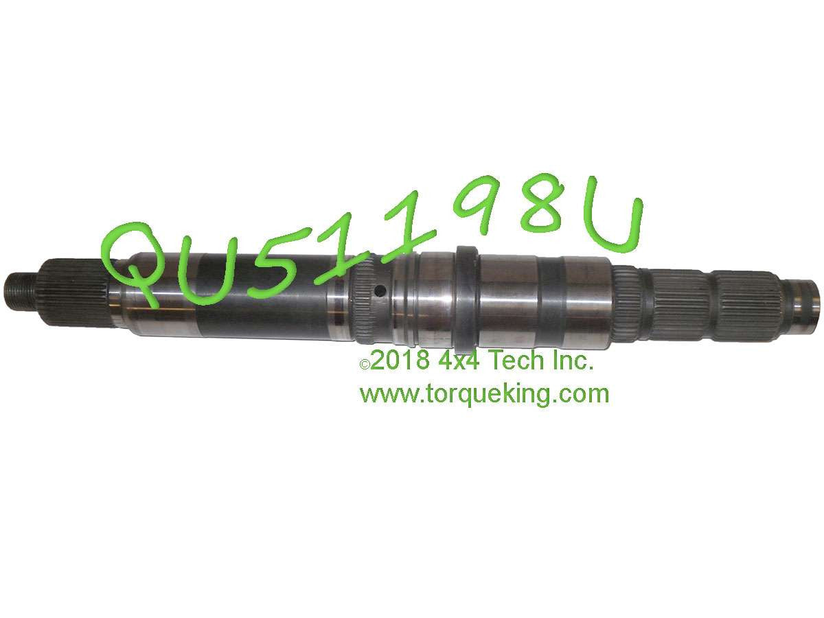 QU51198U Used Mainshaft (Rear Output Shaft) for Ford NV271 & NV273 Torque King 4x4