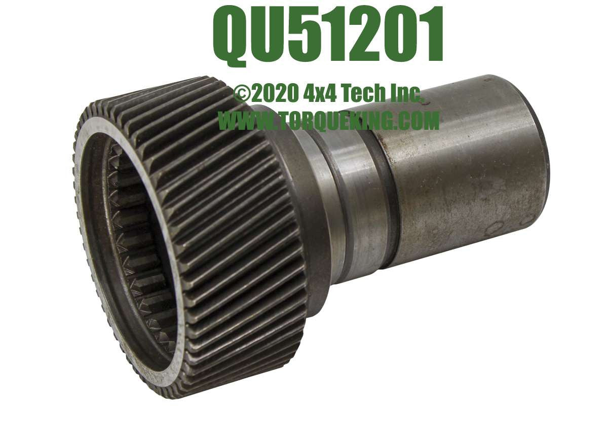 QU51201 23 Spline x 5" Replacement NP241 Input Shaft for Dodge Ram Torque King 4x4