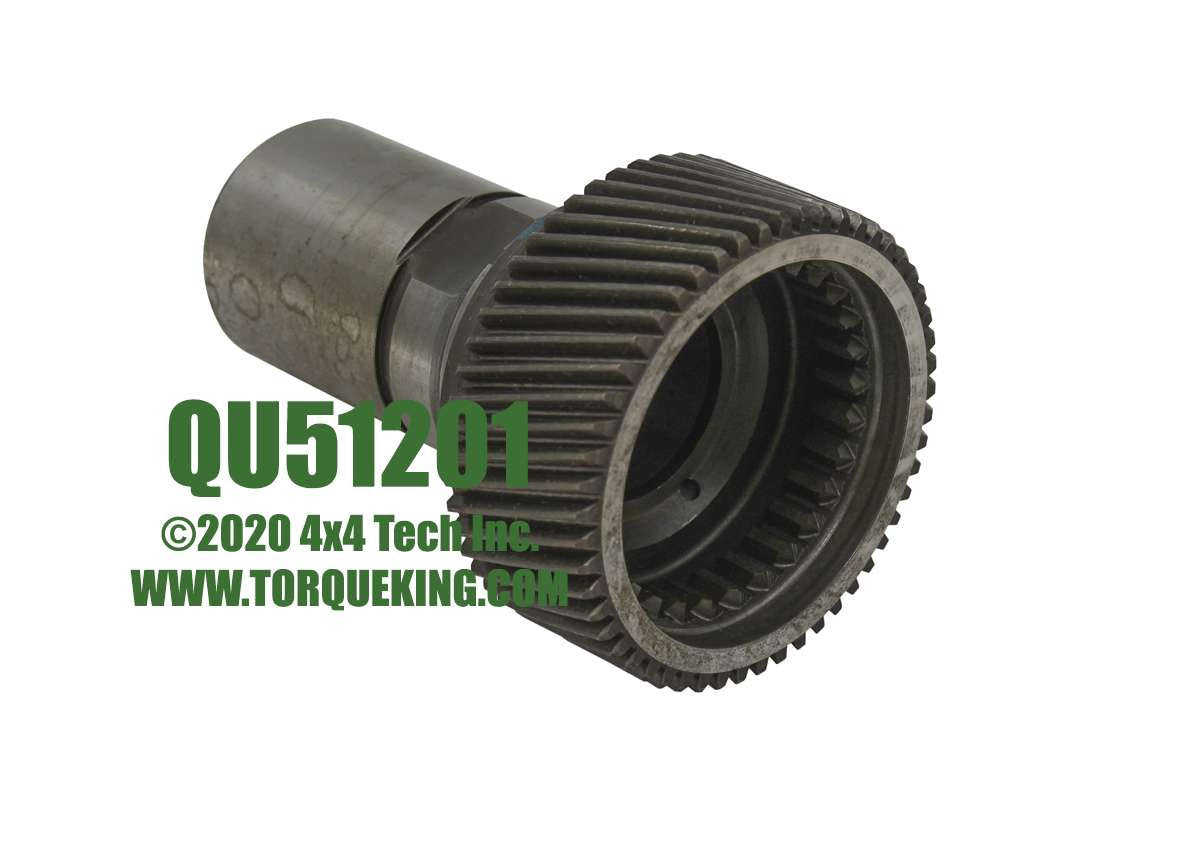 QU51201 23 Spline x 5" Replacement NP241 Input Shaft for Dodge Ram Torque King 4x4