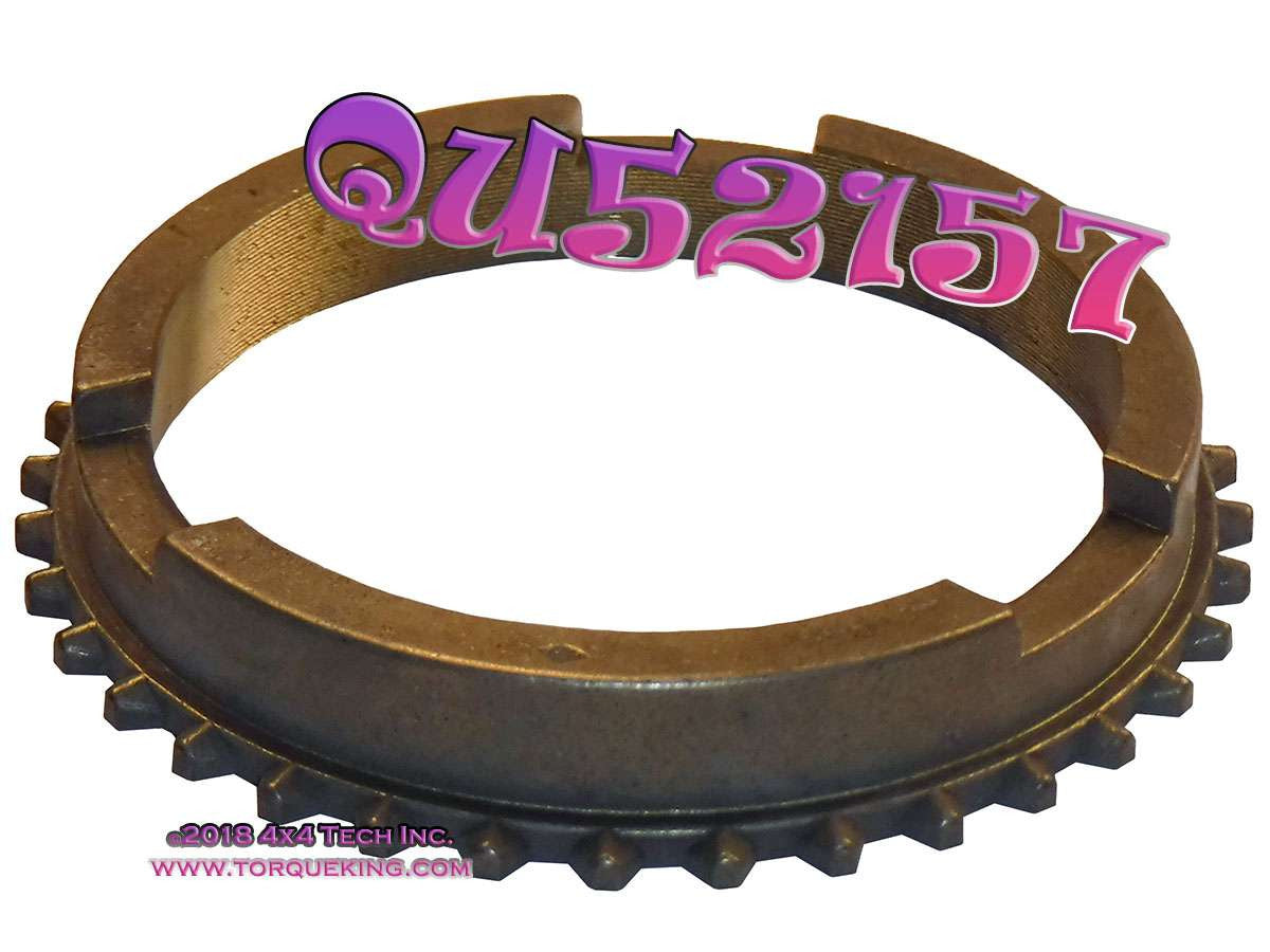 QU52157 T98 and 1965-1982 T18 2nd Gear Synchronizer Blocker Ring Torque King 4x4