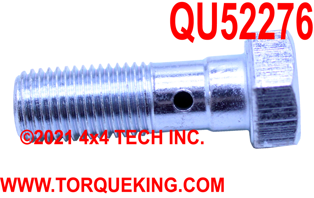 QU52276 3/8" x 1-1/8" Brake Hose Banjo Bolt Torque King 4x4