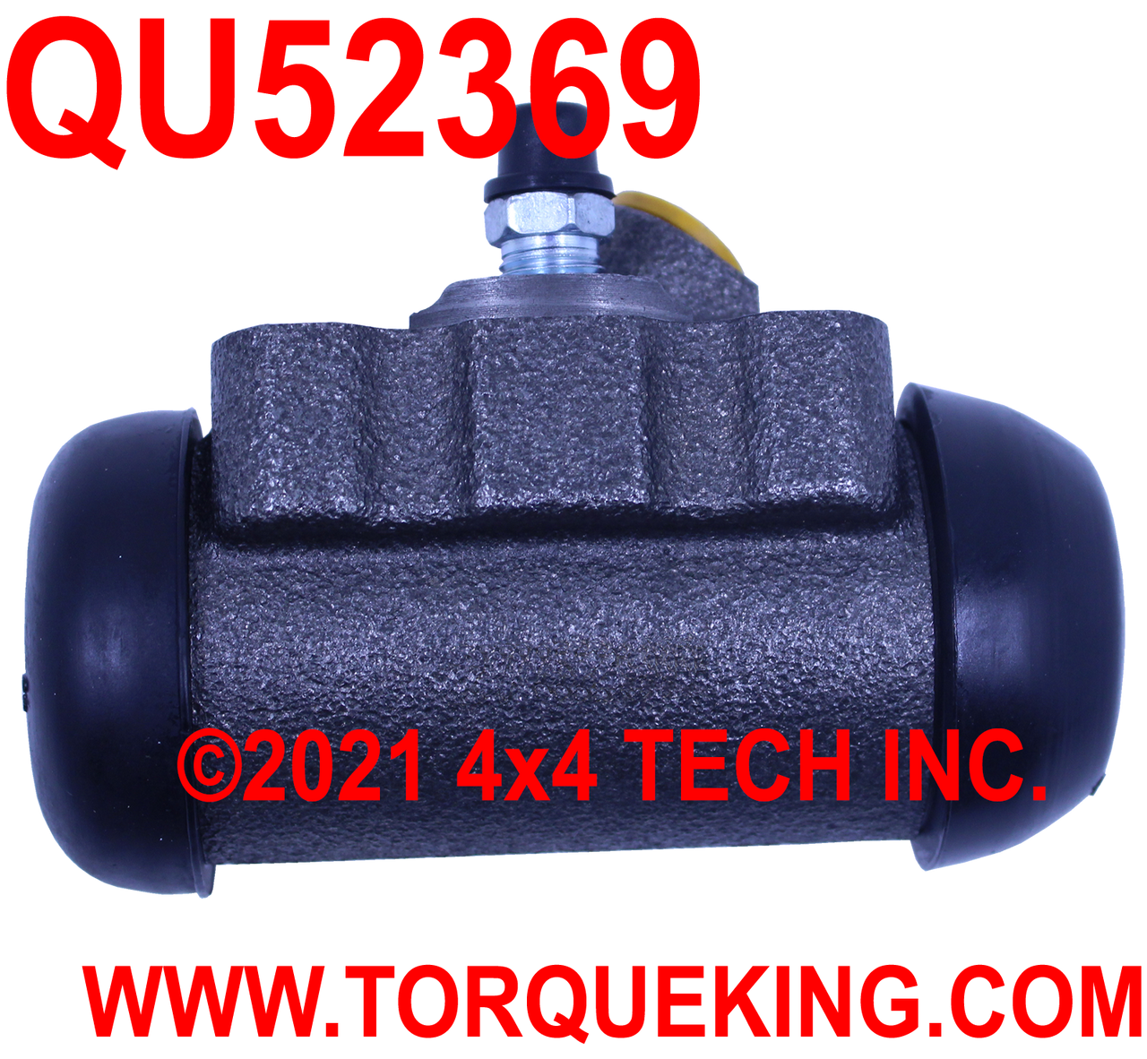 QU52369 1-1/8" Left Drum Brake Wheel Cylinder Torque King 4x4
