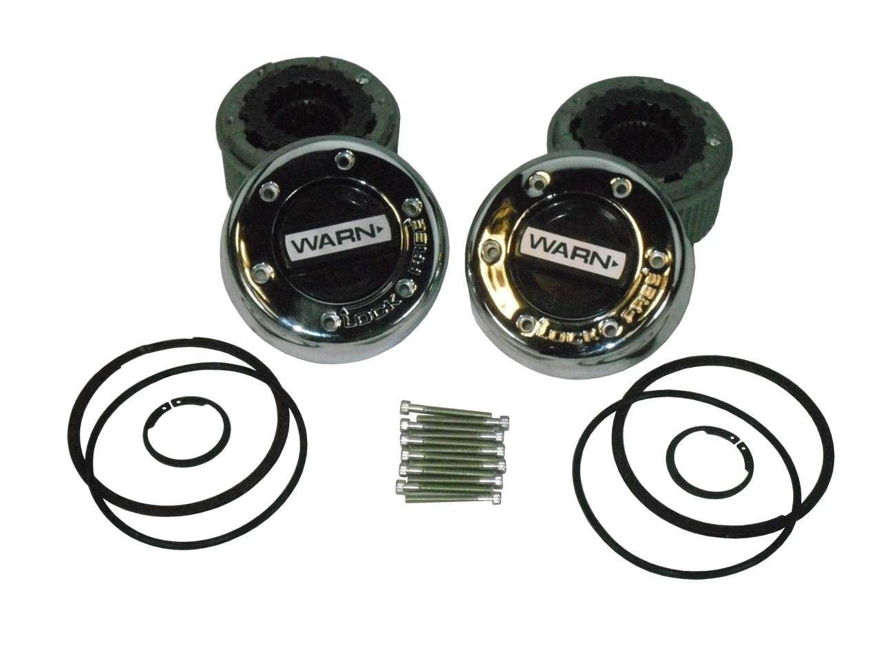 QU56011 Warn 11690 Dana 50, Dana 60 Internal Spline Mount Hub Locks Torque King 4x4