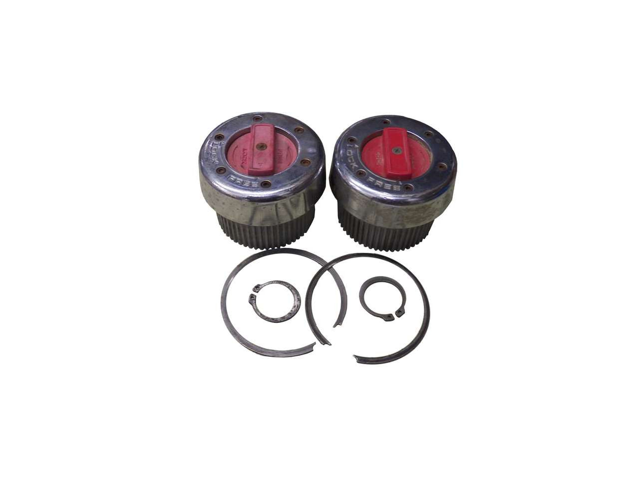 QU56011U Used Warn Dana 50/60 Hub Set for internal splined wheel hubs Torque King 4x4