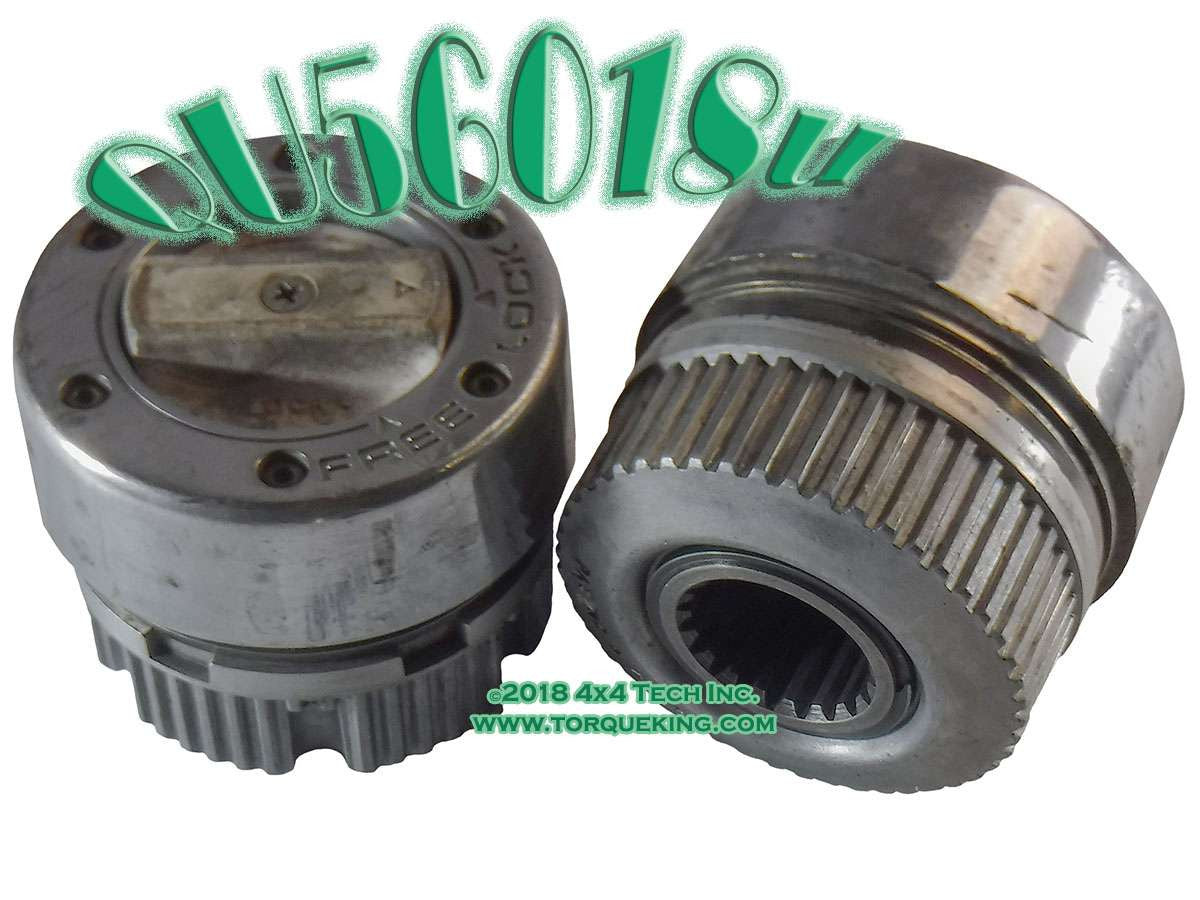 QU56018U Used Warn Internal Spline Mount Manual Hub Set Torque King 4x4