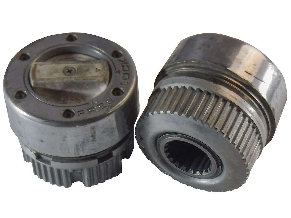 QU56018U Used Warn Internal Spline Mount Manual Hub Set Torque King 4x4