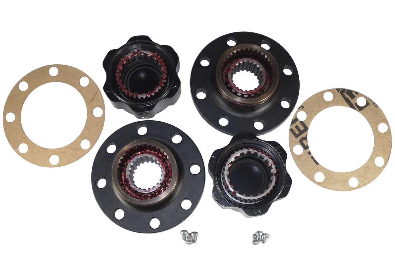 QU56024 21 Spline 8 Bolt Lock Out Hub Set for 68-74 Dodge Dana 70 Torque King 4x4