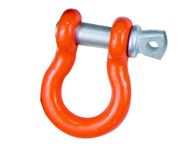 QU56099 Mile Marker 3/4" Orange Powder Coated Shackle Torque King 4x4