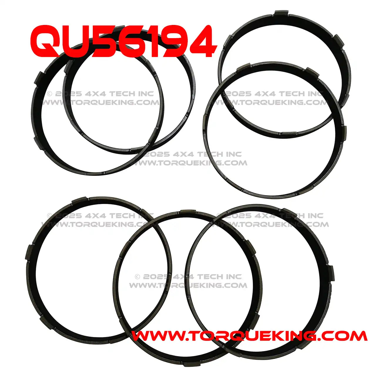 QU56194 7-pc. NV5600 Synchro Rings Torque King 4x4