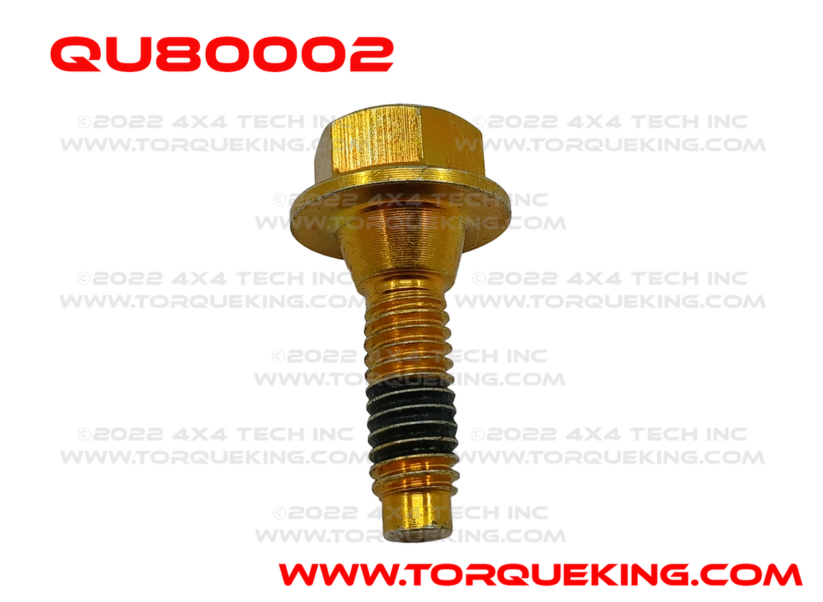 QU80002 Caliper Slide Lock Bolt for 1976-1985 Ford 4x4 with Disc Brakes Torque King 4x4