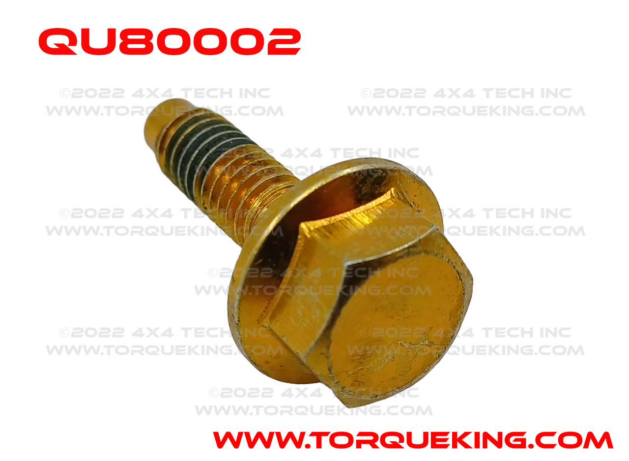 QU80002 Caliper Slide Lock Bolt for 1976-1985 Ford 4x4 with Disc Brakes Torque King 4x4