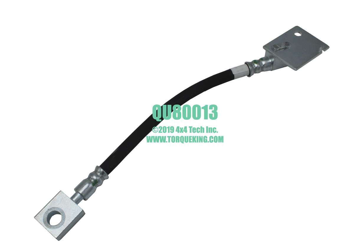 QU80013 Right Side Brake Hose for 1978.5-1993 Dodge Dana 60 Front Axle Torque King 4x4