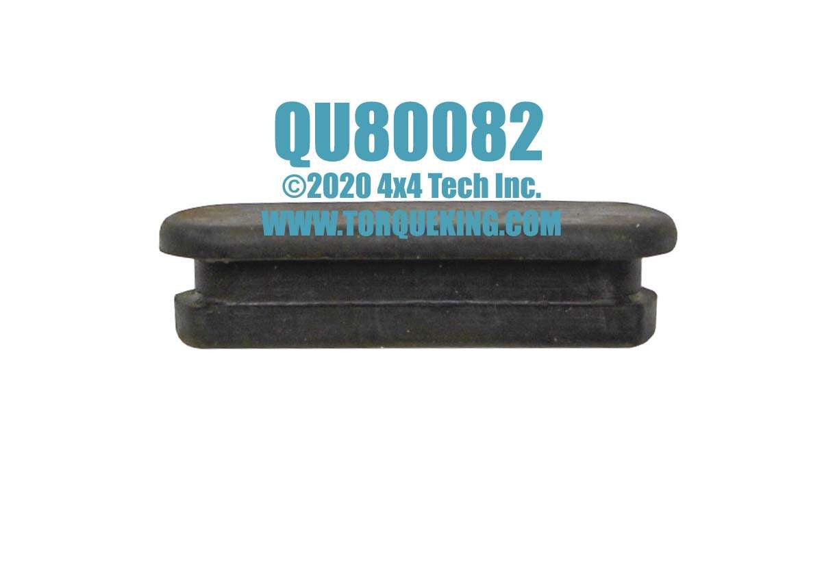 QU80082 Rubber Brake Adjuster Slot Plug for 1-1/2" Long Slots Torque King 4x4
