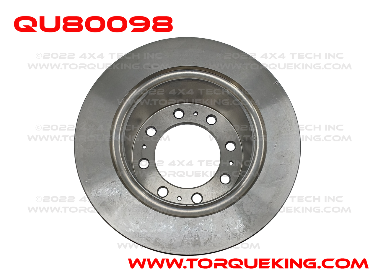 QU80098 2009-2022 Dodge Rear Brake Drum Rotor for Most AAM Rear Axles Torque King 4x4