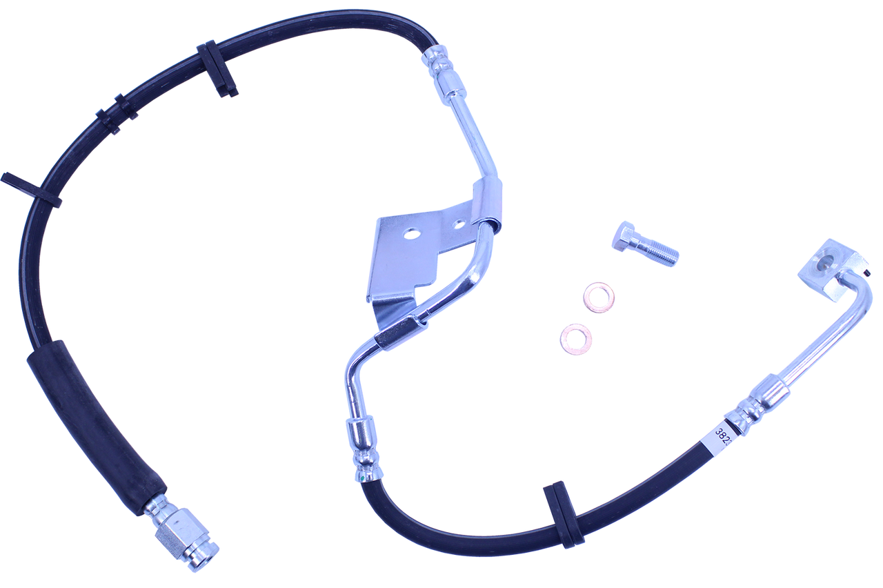 QU80194 Left Brake Front Hose for 00-02 Ram 2500/3500 with 4-Wheel ABS Torque King 4x4