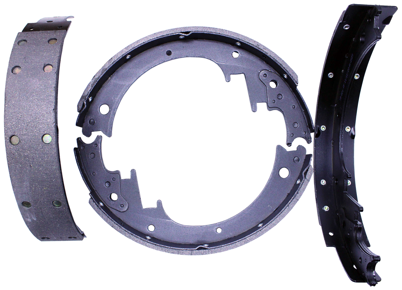 QU80210 Front Brake Shoes for 12-1/8" x 2" Brakes Torque King 4x4