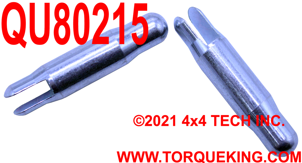 QU80215 Wheel Cylinder/Brake Shoe Link for 12-1/8"x2" Front Brakes Torque King 4x4