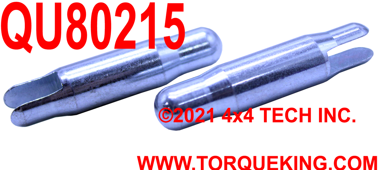 QU80215 Wheel Cylinder/Brake Shoe Link for 12-1/8"x2" Front Brakes Torque King 4x4