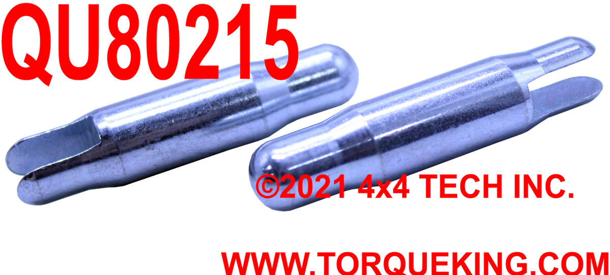 QU80215 Wheel Cylinder/Brake Shoe Link for 12-1/8"x2" Front Brakes Torque King 4x4