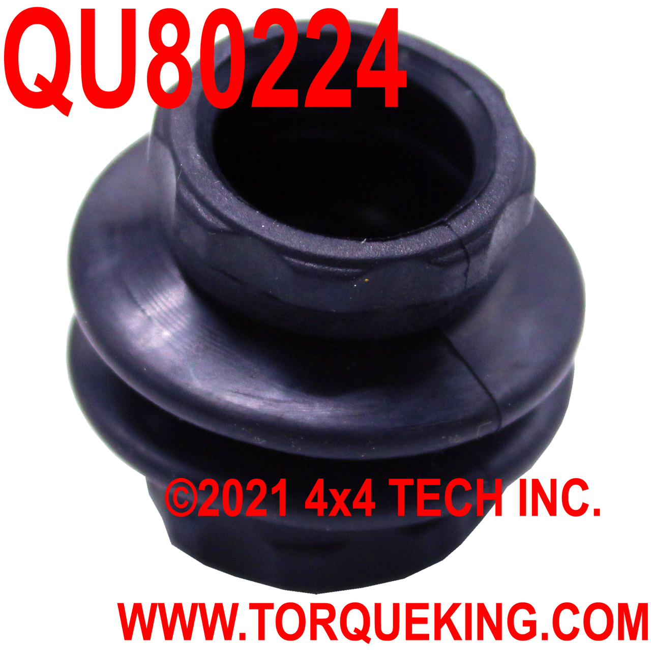 QU80224 Front Brake Caliper Bushing Set for 05-20 F250 & F350 4x4 Torque King 4x4