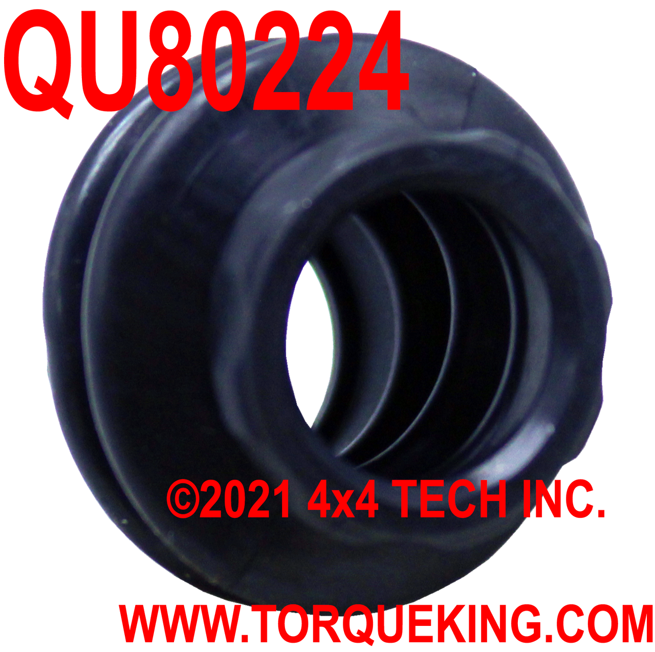 QU80224 Front Brake Caliper Bushing Set for 05-20 F250 & F350 4x4 Torque King 4x4