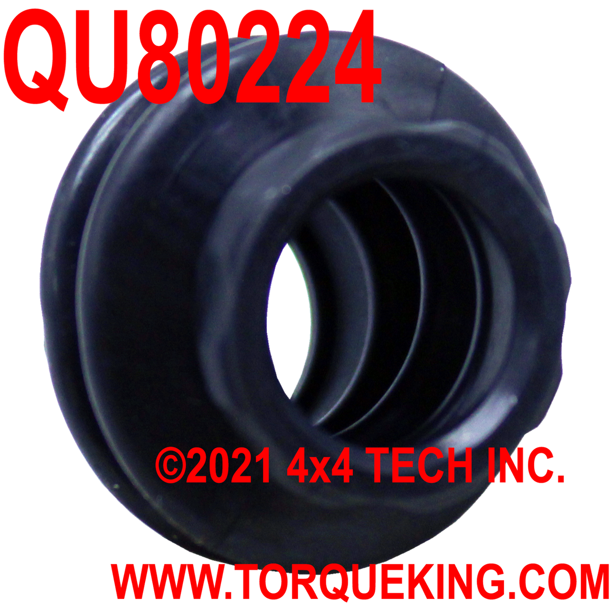 QU80224 Front Brake Caliper Bushing Set for 05-20 F250 & F350 4x4 Torque King 4x4