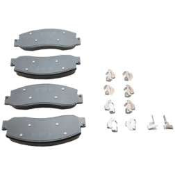 QU80239 Ultra Premium Front Disc Brake Pads for 08-12 F-250 & 12 F-350 Torque King 4x4