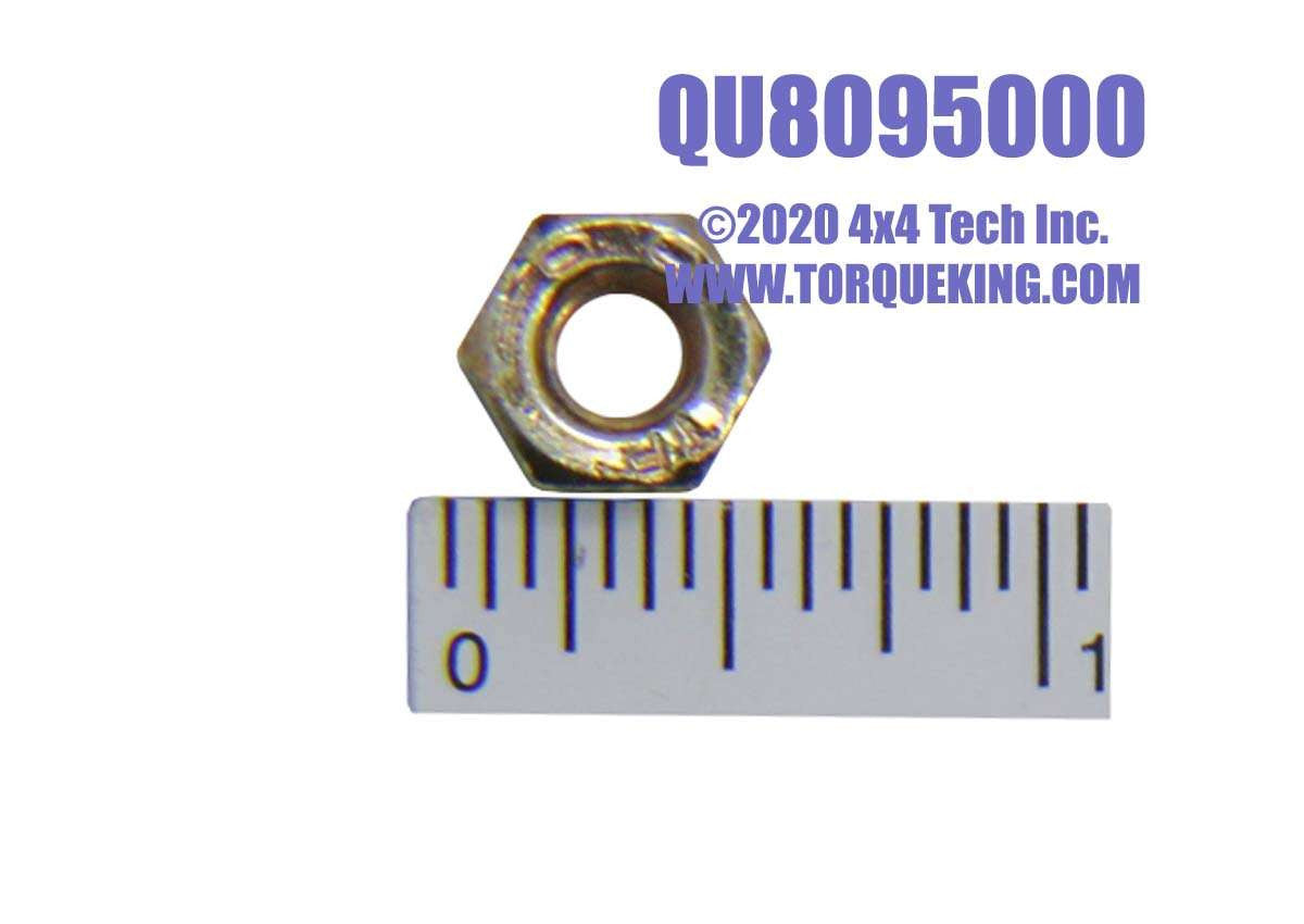 QU8095000 1/4-20 UNC Grade 8 Coarse Thread Hex Nut Torque King 4x4