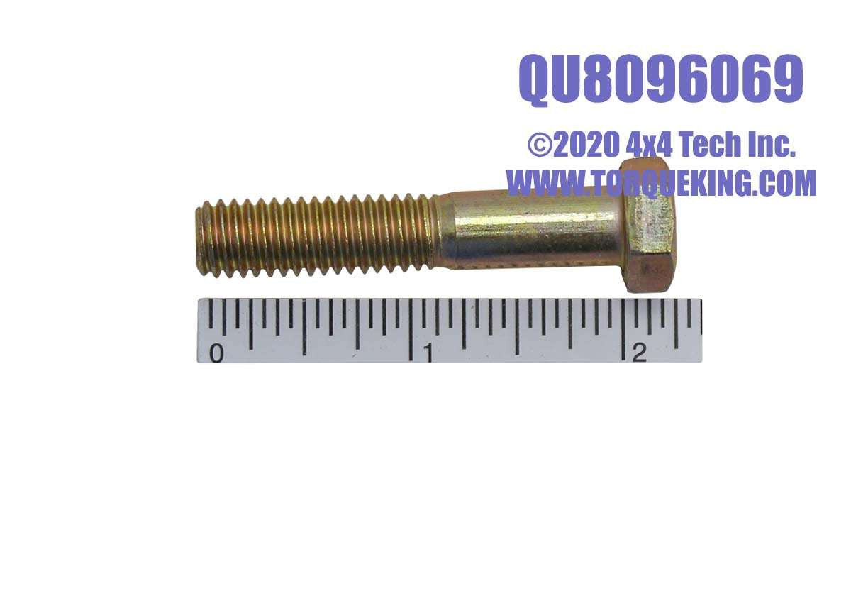 QU8096069 3/8-16 x 2 UNC Grade 8 Coarse Thread Hex Head Bolt Torque King 4x4