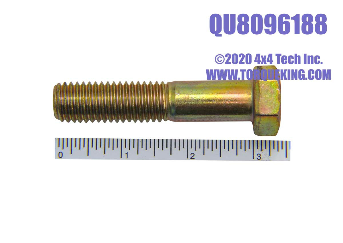 QU8096188 5/8-11 x 3 UNC Grade 8 Coarse Thread Hex Head Bolt Torque King 4x4
