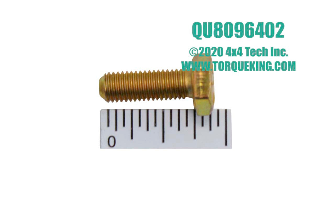 QU8096402 1/4-28 x 3/4 UNF Grade 8 Fine Thread Hex Head Bolt Torque King 4x4