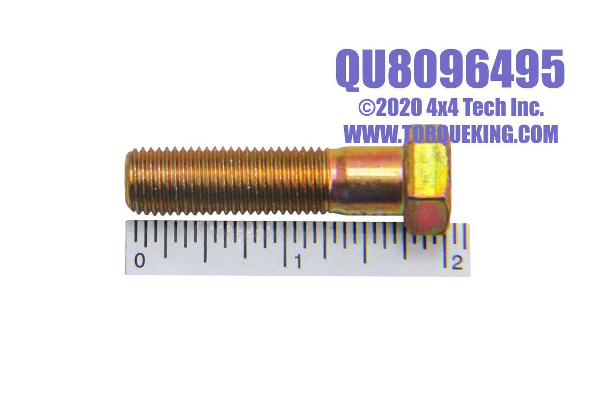 QU8096495 7/16-20 x 1 3/4 UNF Grade 8 Fine Thread Hex Head Bolt Torque King 4x4