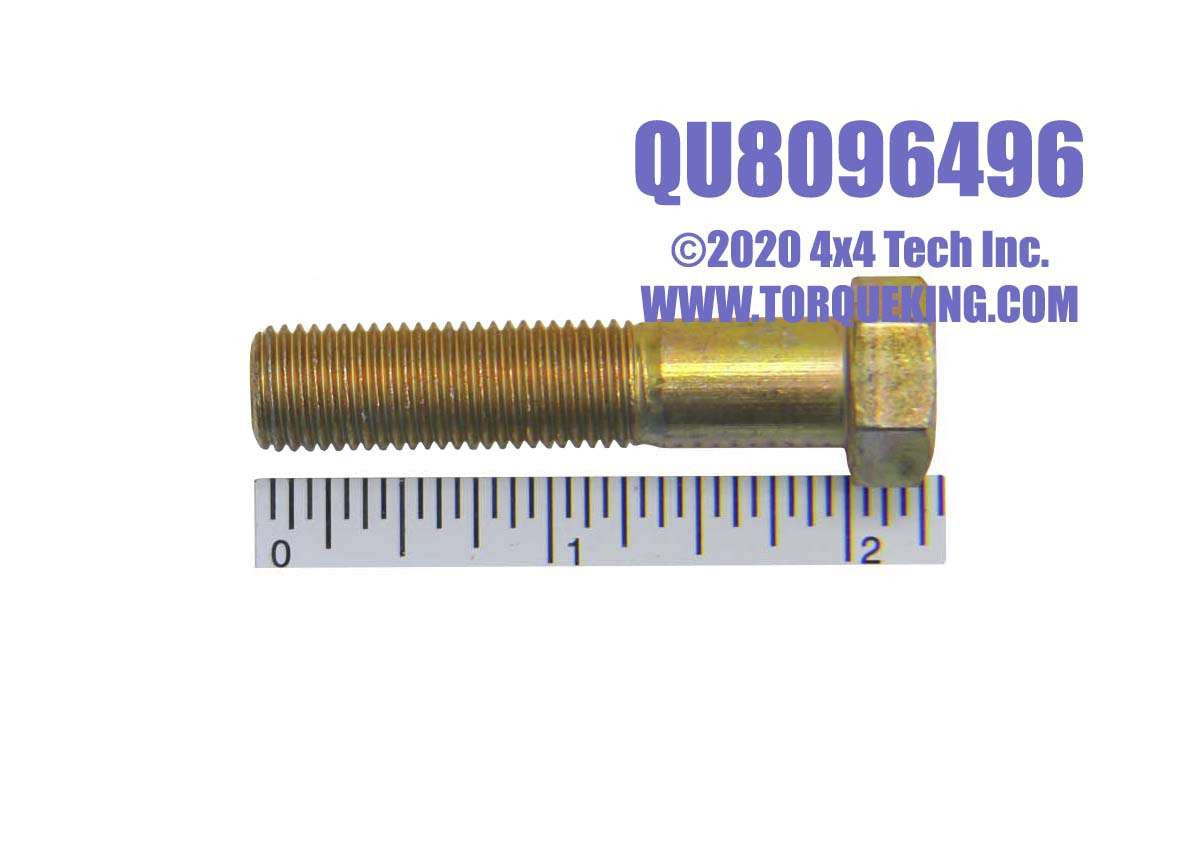 QU8096496 7/16-20 x 2 UNF Grade 8 Fine Thread Hex Head Bolt Torque King 4x4