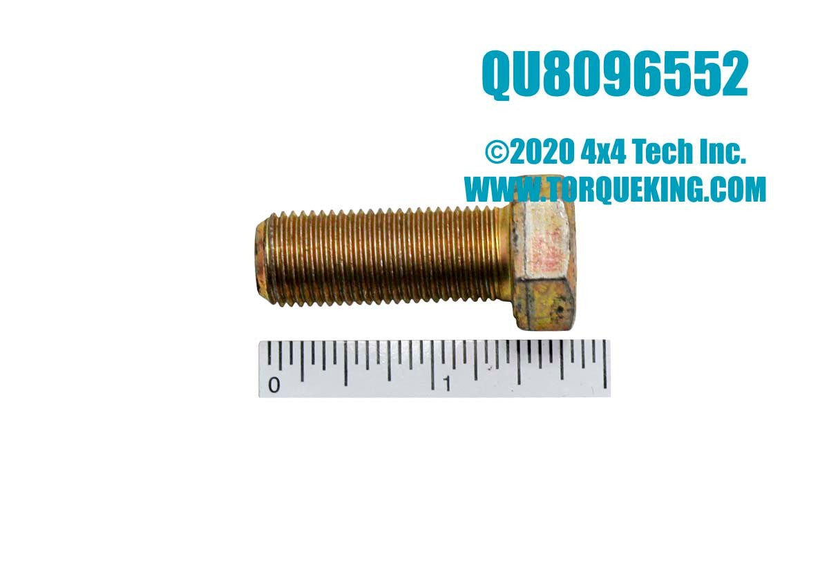 QU8096552 9/16-18 x 1 1/2 UNF Grade 8 Fine Thread Hex Head Bolt Torque King 4x4