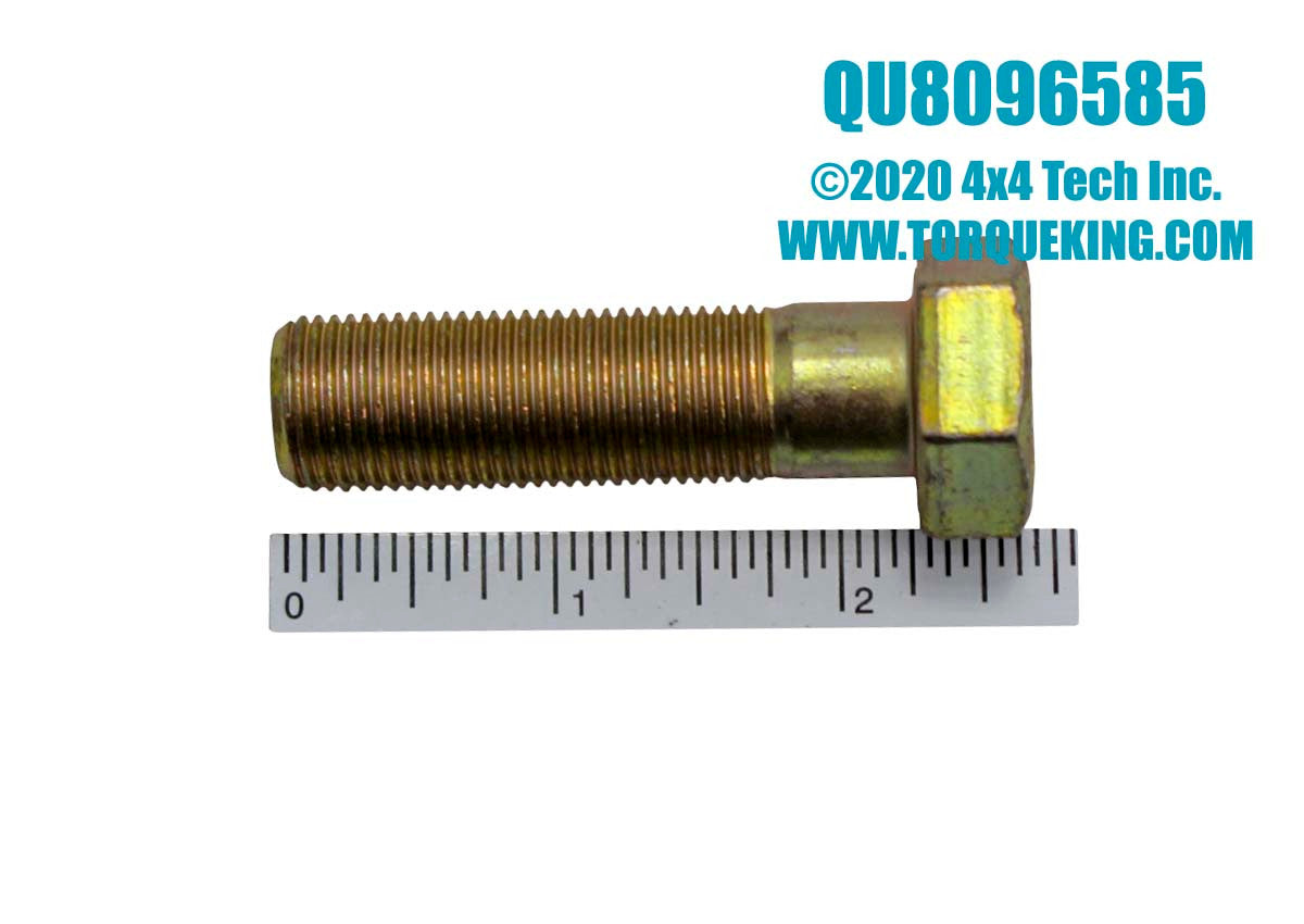 QU8096585 5/8-18 x 2 1/4 UNF Grade 8 Fine Thread Hex Head Bolt Torque King 4x4