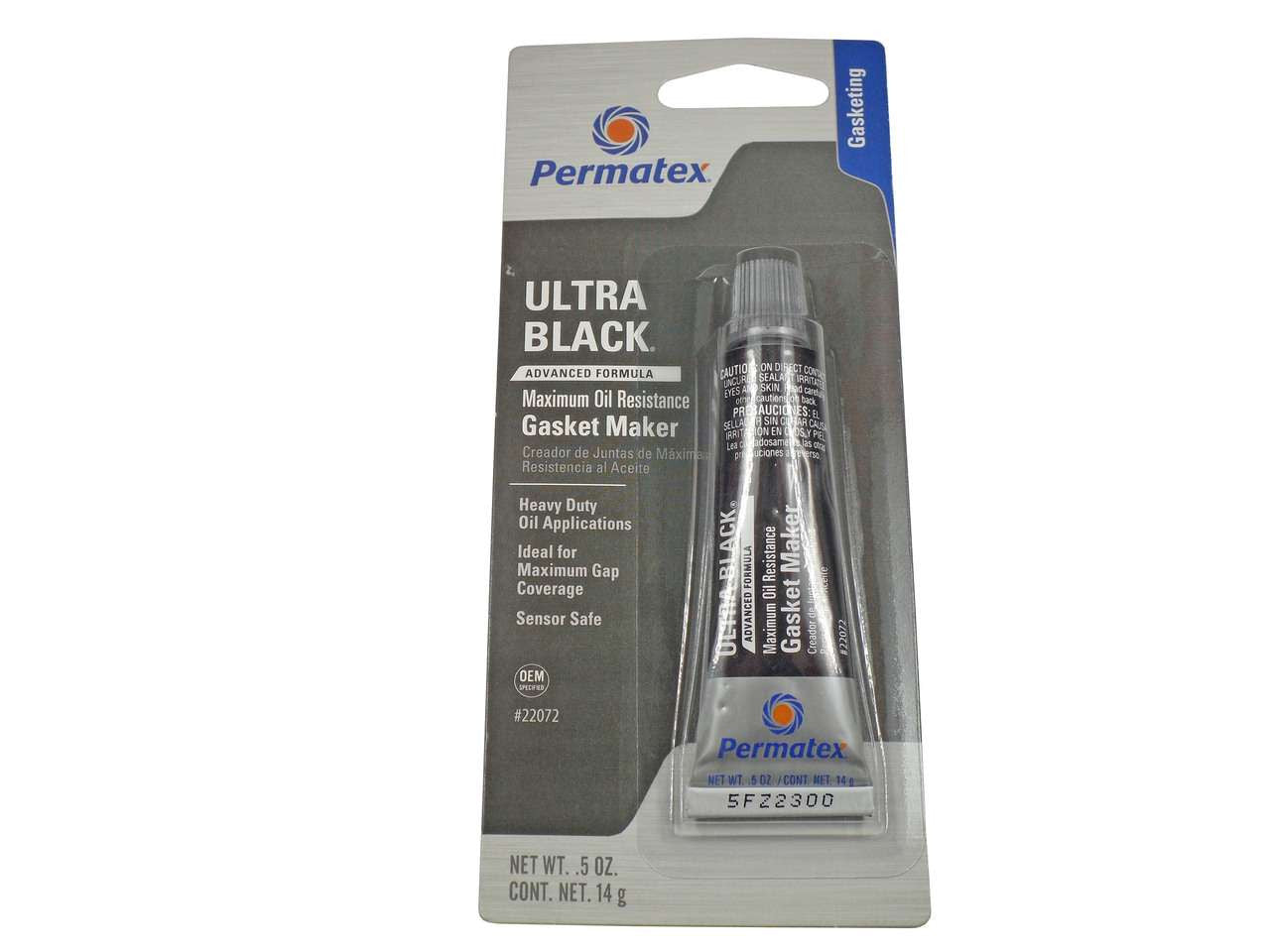 QU90005 Small 0.5 ounce Tube Ultra Black RTV Sealant Torque King 4x4