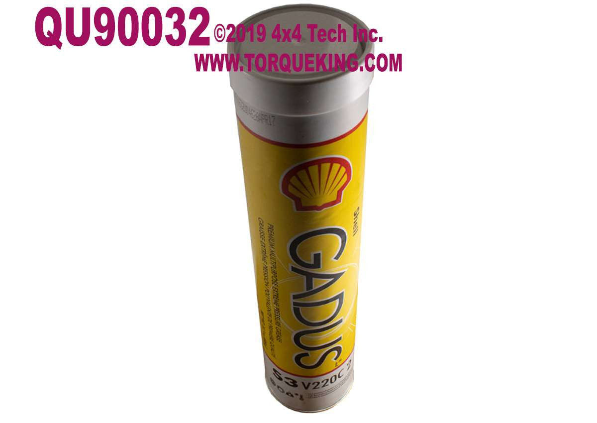 QU90032 Shell Gadus S3 Premium Multi-Purpose Grease 14oz. Tube Torque King 4x4
