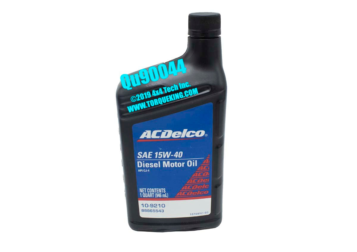 QU90044 SAE 15W40 Motor Oil Torque King 4x4