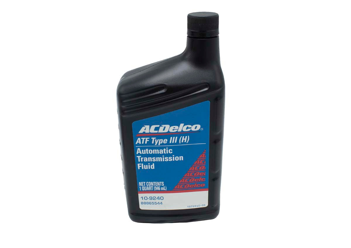 QU90045 1 Quart ACDelco ATF Dexron Type III (H) Automatic Transmission Fluid Torque King 4x4