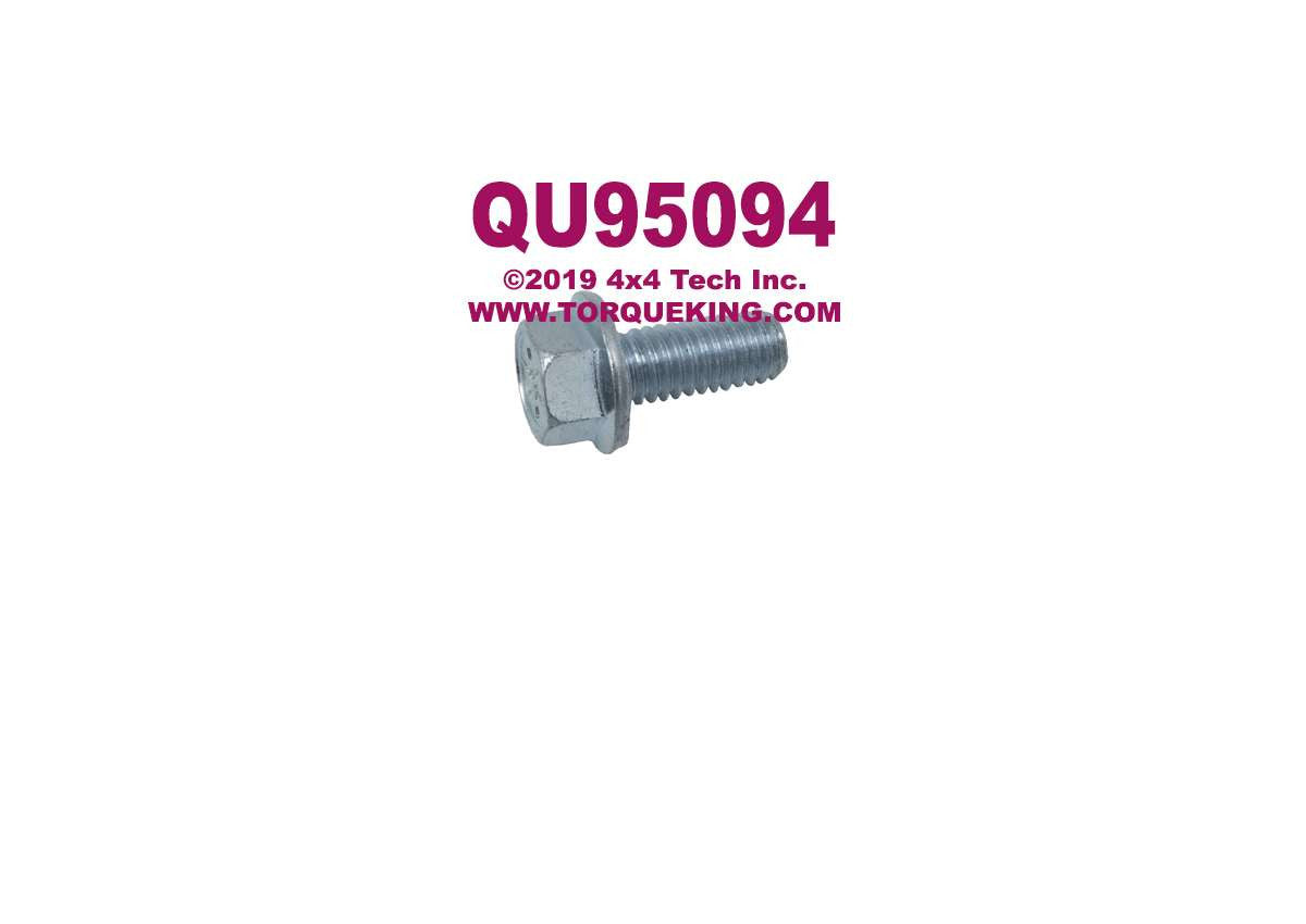 QU95094 3/8"-16 x 7/8" Grade 8 USS Hex Head Flange Bolt Torque King 4x4